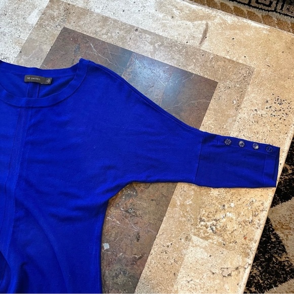 Beautiful The Limited Blue Dress Barely Worn S - Picture 9 of 14